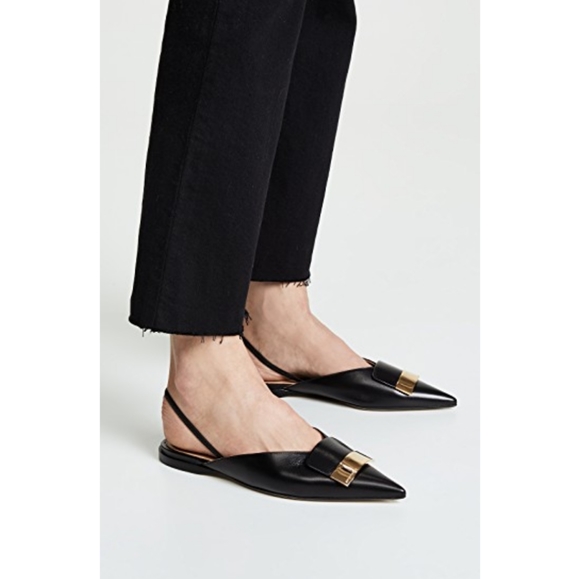 *SOLD* Sergio Rossi SR1 Slingback Flats - Picture 2 of 8